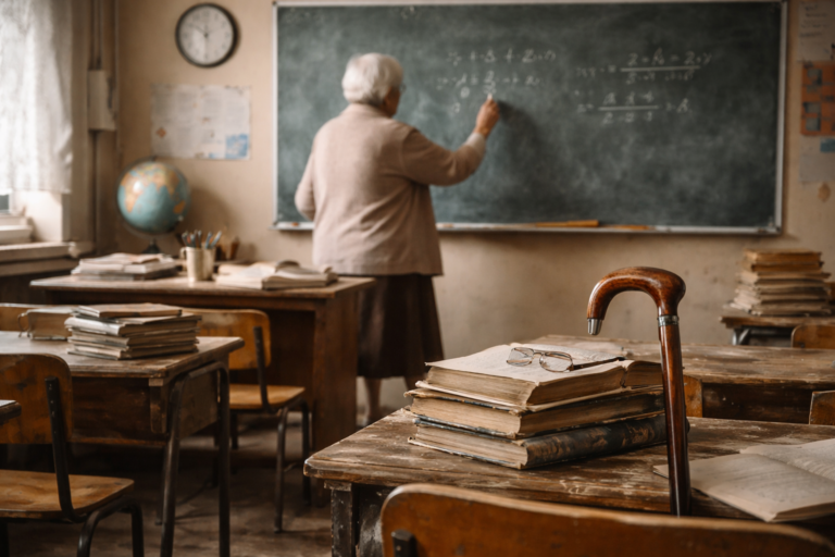 Подробнее о статье ПРОБЛЕМА СТАРЕНИЯ УЧИТЕЛЕЙ: ЧТО ПОКАЗЫВАЮТ ЦИФРЫ И ЧТО ИСЧЕЗЛО ИЗ СТАТИСТИКИ