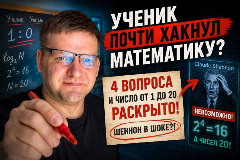 Подробнее о статье КАК МЫ ПОЧТИ ХАКНУЛИ ЗАДАЧУ ПРО 20 ЧИСЕЛ ЗА 4 ВОПРОСА